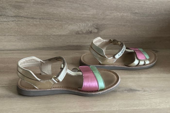 sandalette à scratch - photo numéro 5