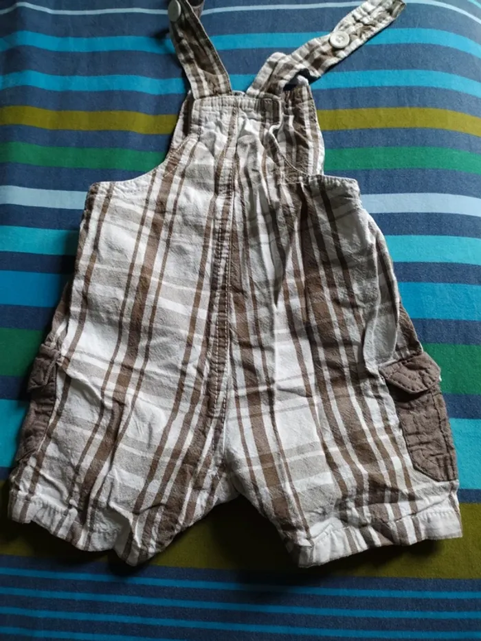 Salopette short 3 mois - photo numéro 2