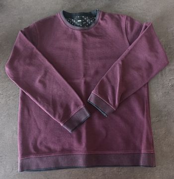 Pull bordeau Brice Taille M