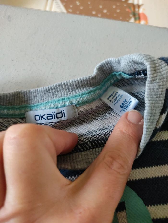 Pull rayé - photo numéro 3