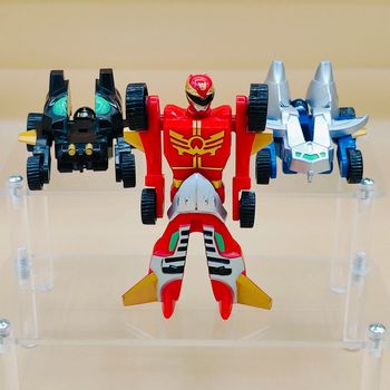 3 vehicules megaforce transformable - Power rangers