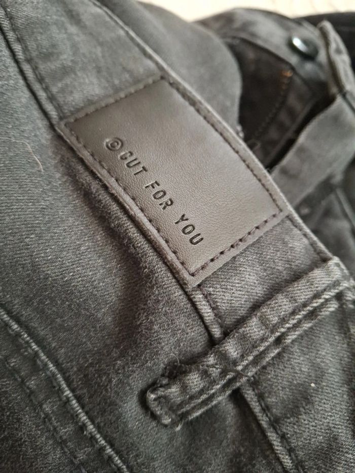 Jean cache cache gris foncé taille 42 - photo numéro 5