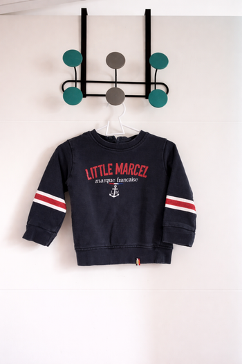 Sweat Little Marcel bébé – 24 mois (86 cm) – Style marin