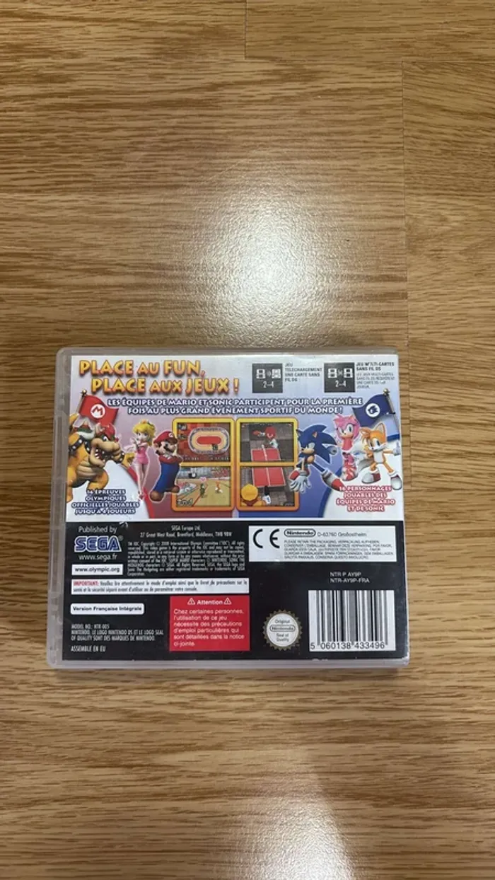 Jeu Nintendo DS Mario & Sonic aux jeux olympiques - photo numéro 3
