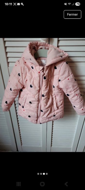 Veste chaude Mes Petits Cailloux 