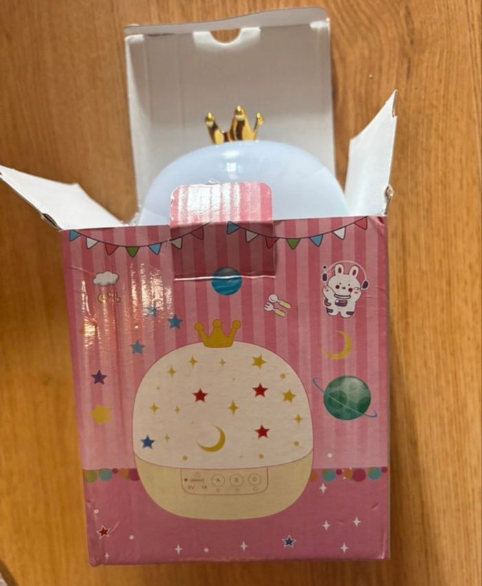 Veilleuse/Projecteur de motifs lumineux - photo numéro 2