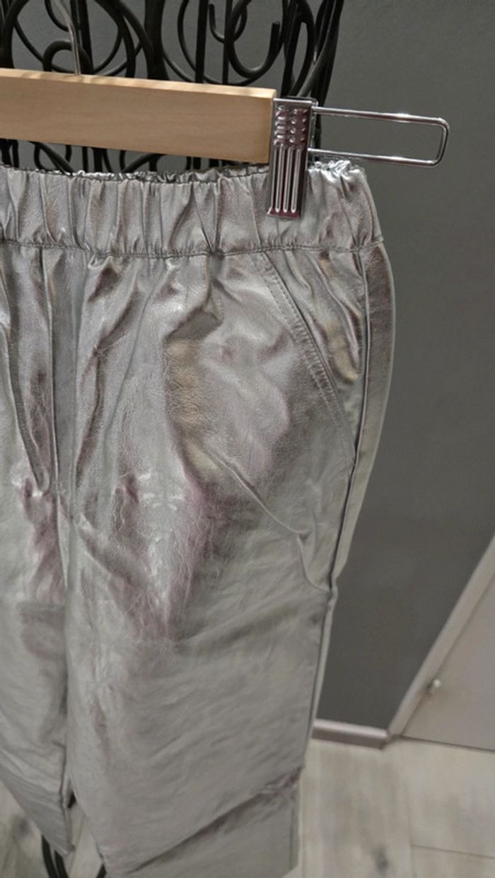 Pantalon Zara Argenté - photo numéro 5