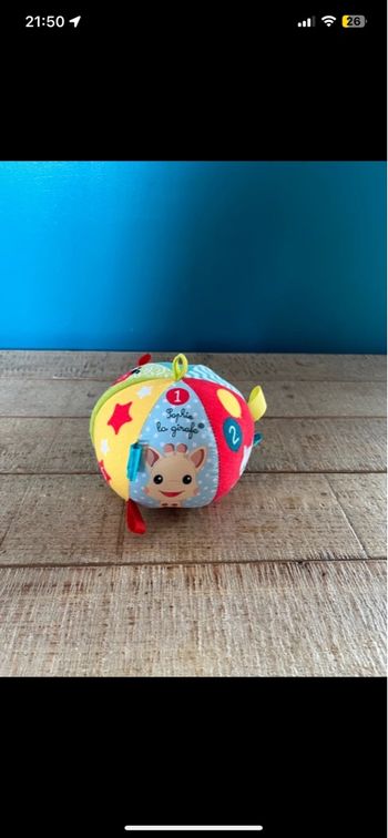 Lot 5 jouets Sophie la Girafe