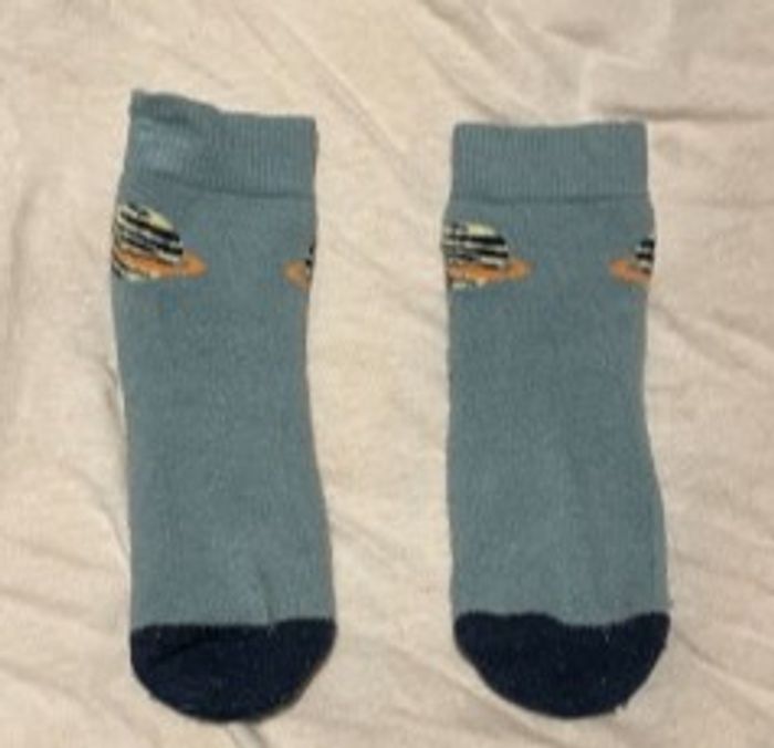 Chaussettes anti-dérapantes planète 23-26 - photo numéro 3