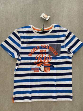 T-shirt à rayures Orchestra 8 ans Neuf