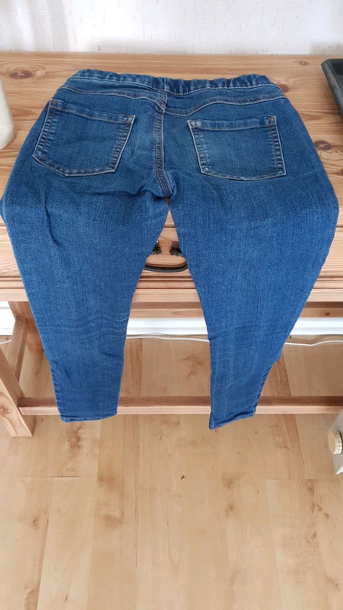 Jeans fille tissaia 10 ans - photo numéro 3