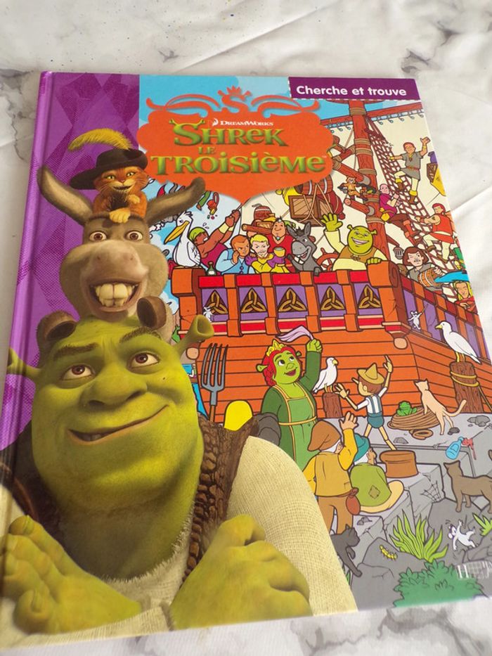 Livre Shrek le troisième Hachette jeunesse