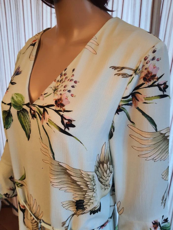 Jolie Robe Bel&Bo taille 38 fond tourquoise - photo numéro 6