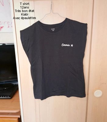T shirt sans manches 12 ans