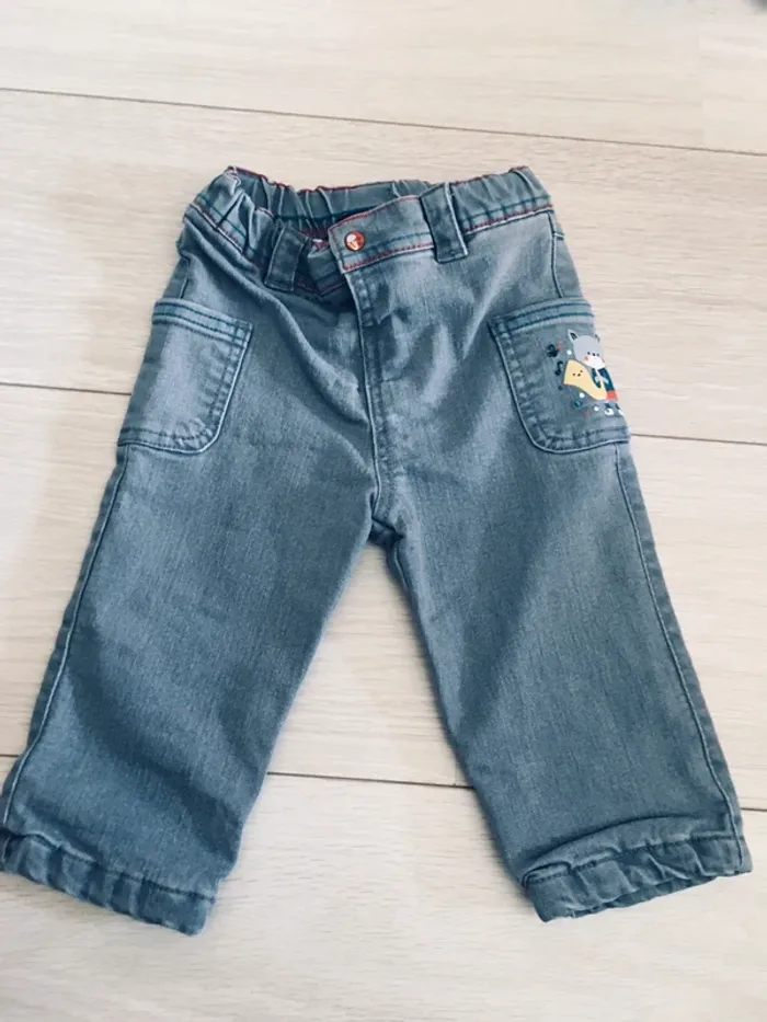 Ensemble pantalon + t-shirt manches longues 12 mois Sergent major - photo numéro 6