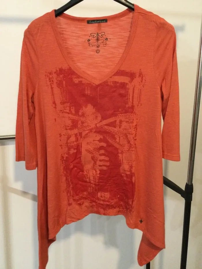 TEE shirt asymétrique, La mode est à vous