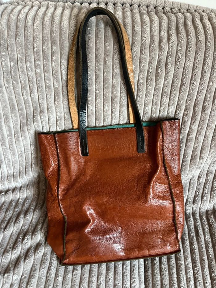 Sac cabas en cuir DAIKA New York – Vintage & stylé