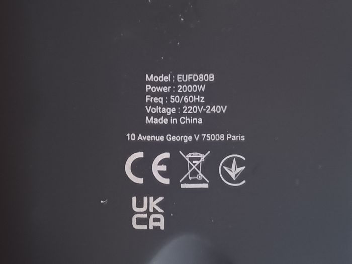 Défroisseur vapeur STEAMONE EUFD80B accessoires et notices - Puissance 2000W - photo numéro 5