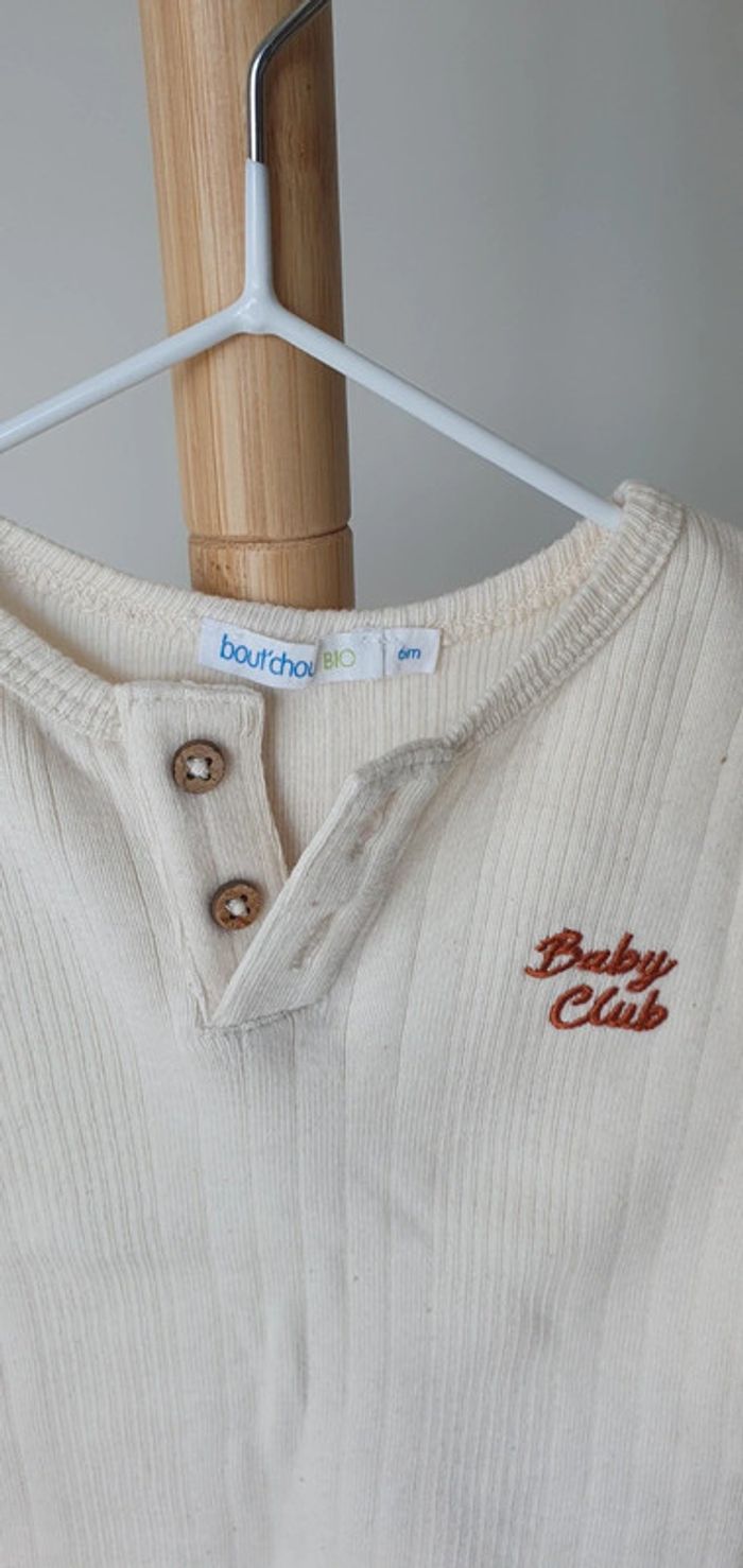 T-shirt manches longues bout'chou 6mois - photo numéro 2