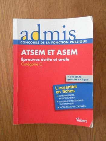 Livre concours Atsem asem école