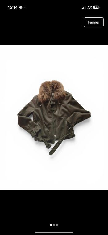 Veste suedine 