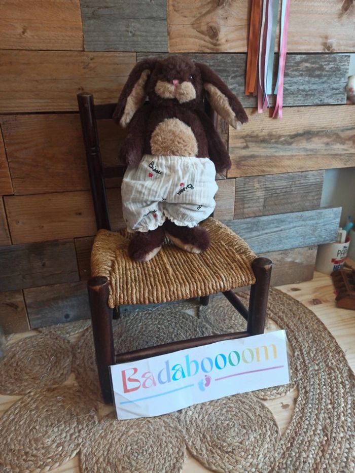 peluche lapin Mathilde Cabanes tbe