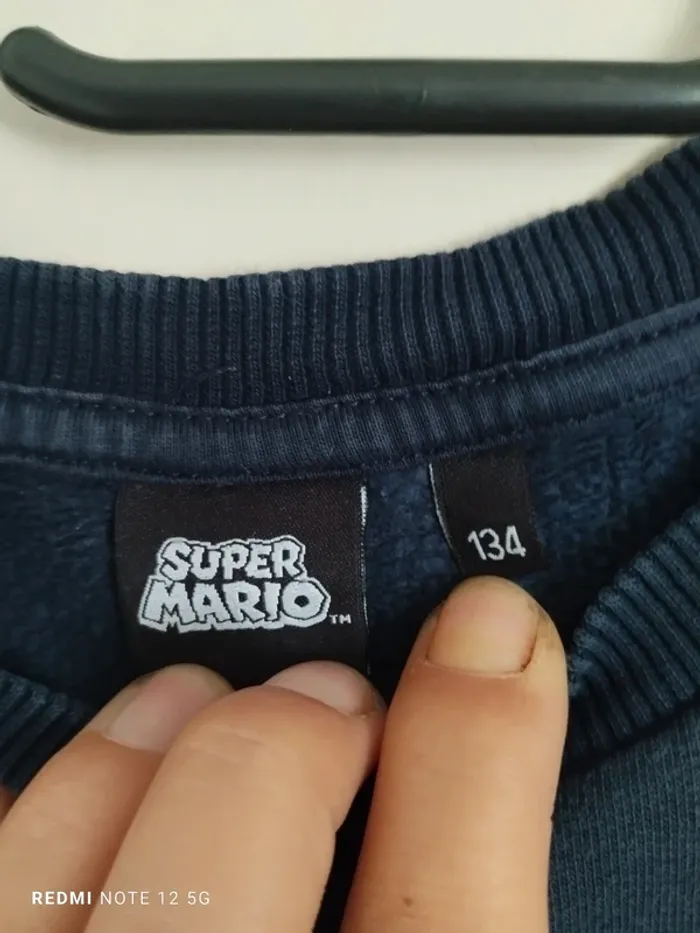 Sweat Mario Bros taille 8 ans - photo numéro 7