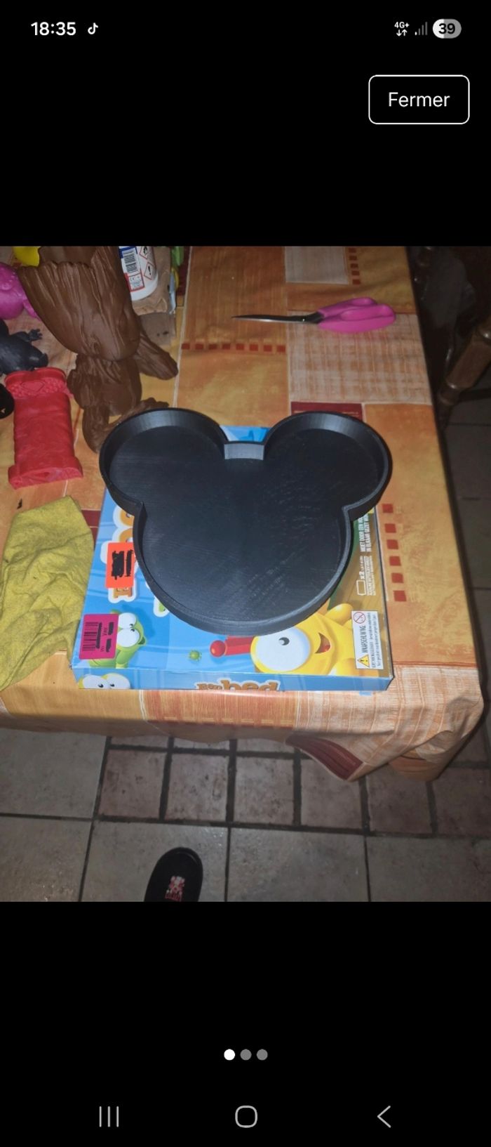 Petit plateau mickey