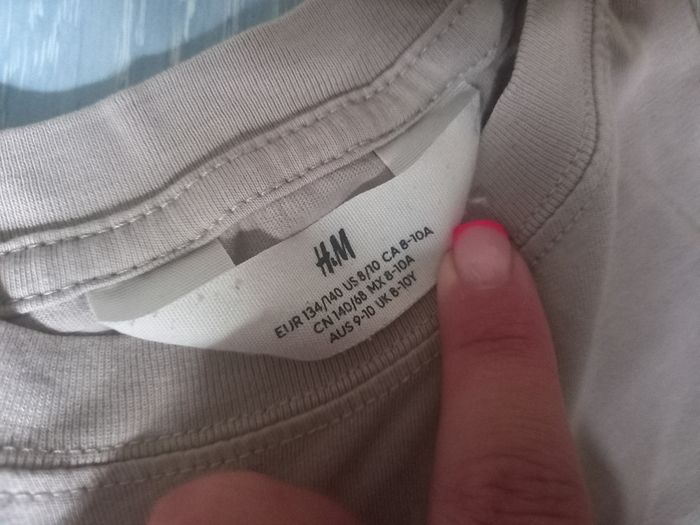 T-shirt garçon h&m 8-10 ans nasa - photo numéro 3