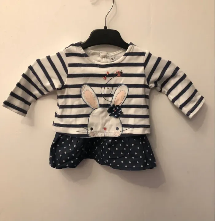 Robe manches longues 3mois