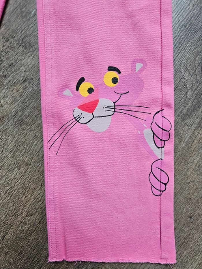 Jean la panthère rose desigual - photo numéro 2