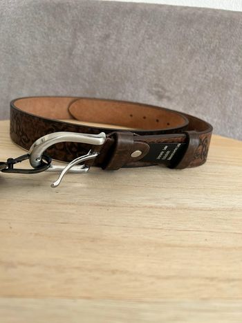 Ceinture marron taille 100 cm