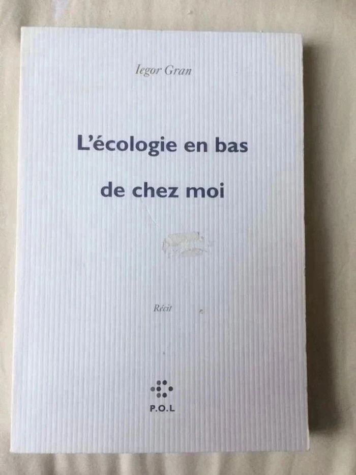 Liver "L'écologie en bas de chez moi"