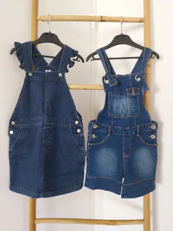 Lot de deux salopettes 6 ans