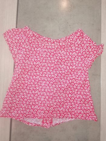 Tee-shirt léger / grain de blé / 12 mois - 74 cm