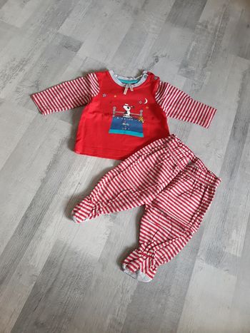 Pyjama fin coton été Orchestra 3 mois