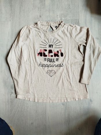T-shirt manches longues z génération taille 8 ans