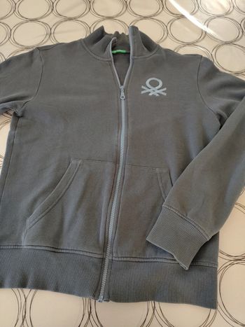 Sweat zippé Benetton 13/14 ans excellent état