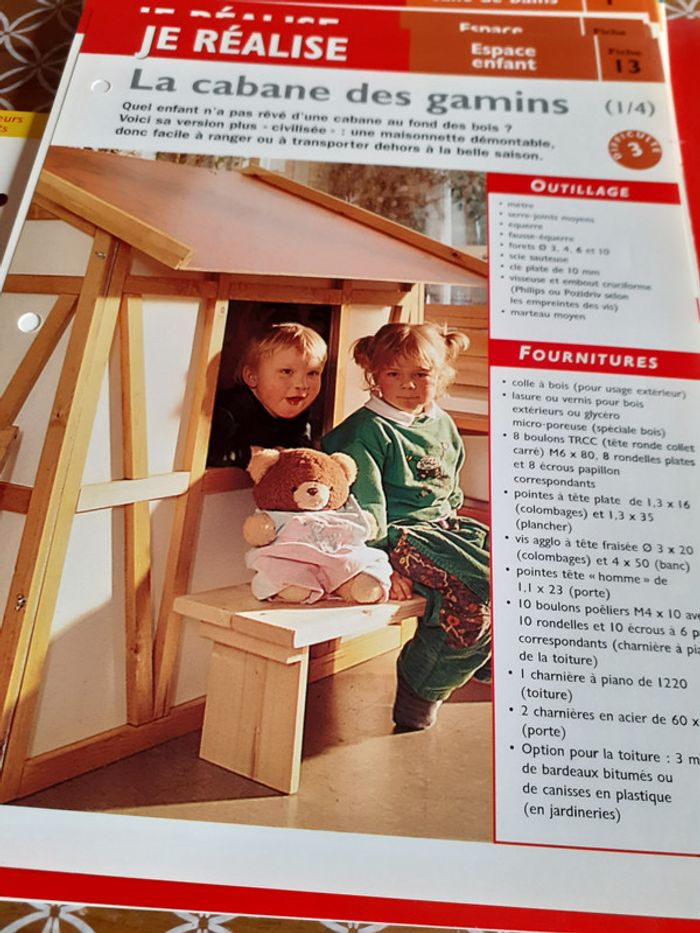Lot de fiches bricolage - photo numéro 2