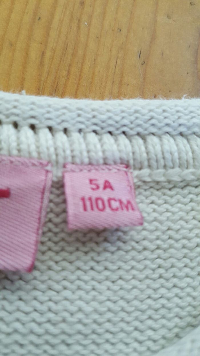 Pull léger blanc - photo numéro 2