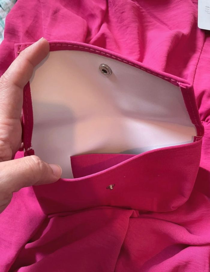 Robe rose avec sa pochette à la ceinture 36/38 - photo numéro 11