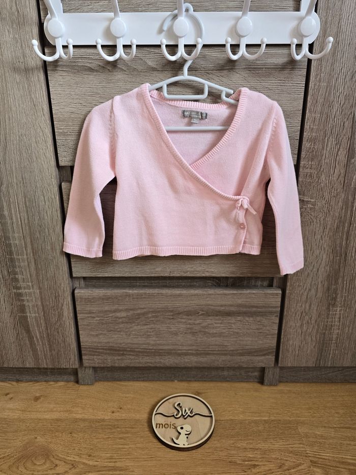 Vêtement Bébé Fille - Gilet - Grain de blé - 6 mois