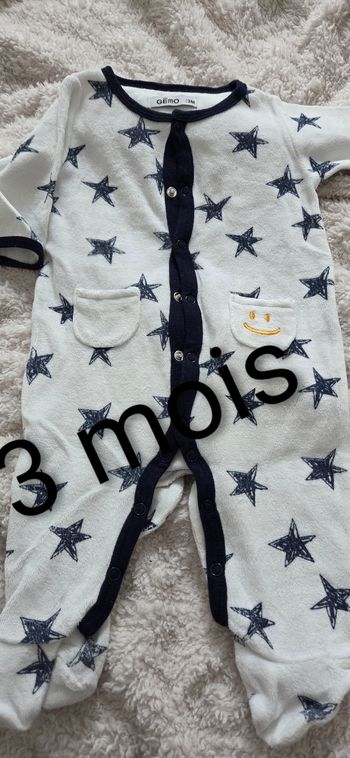 Pyjama gemo 3 mois