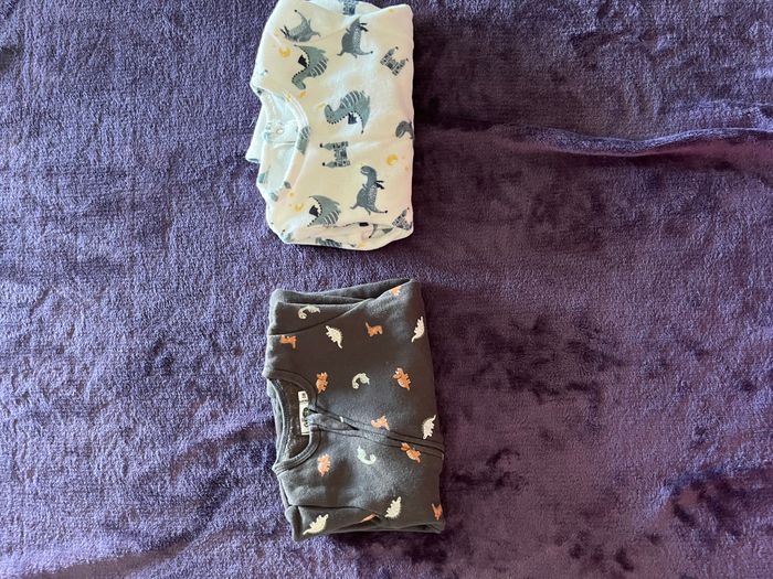 Lot de 2 pyjamas bébé garçon taille 9 mois