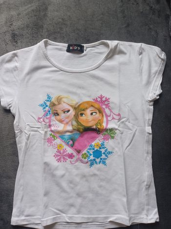 T shirt reine des neiges