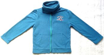 Polaire bleu en 5 ans