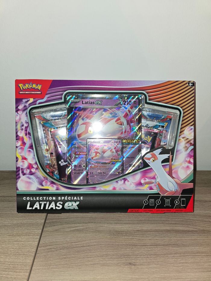 Coffret carte pokemon latias ex