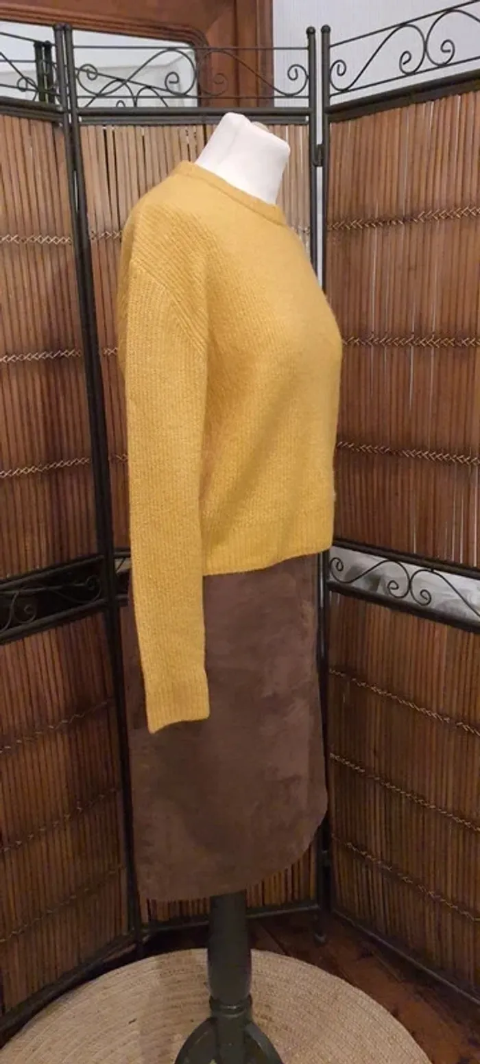 Pull femme moutarde "H&M" Taille XS - photo numéro 2