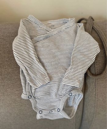 Body manches longues 2/4 mois