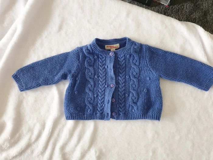 Gilet laine dpam 6 mois